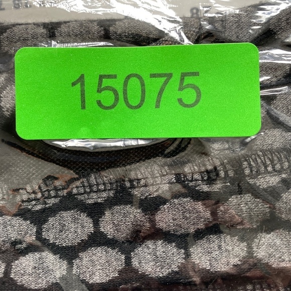 EnFocus‎ Women Charcoal Short Sleeve Oval Pattern Straight Shift Midi Dress 18W - Picture 14 of 14